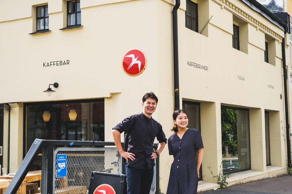 Blog Post - Anju & Sami Visiting Fuglen Oslo